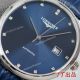 AAA Copy Longines Elegant 40 Sunray Blue Diamond Dial Leather Strap Watch 8215 Movement (3)_th.jpg